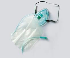 Kyslíková maska s nosním klipem a rezervoárem